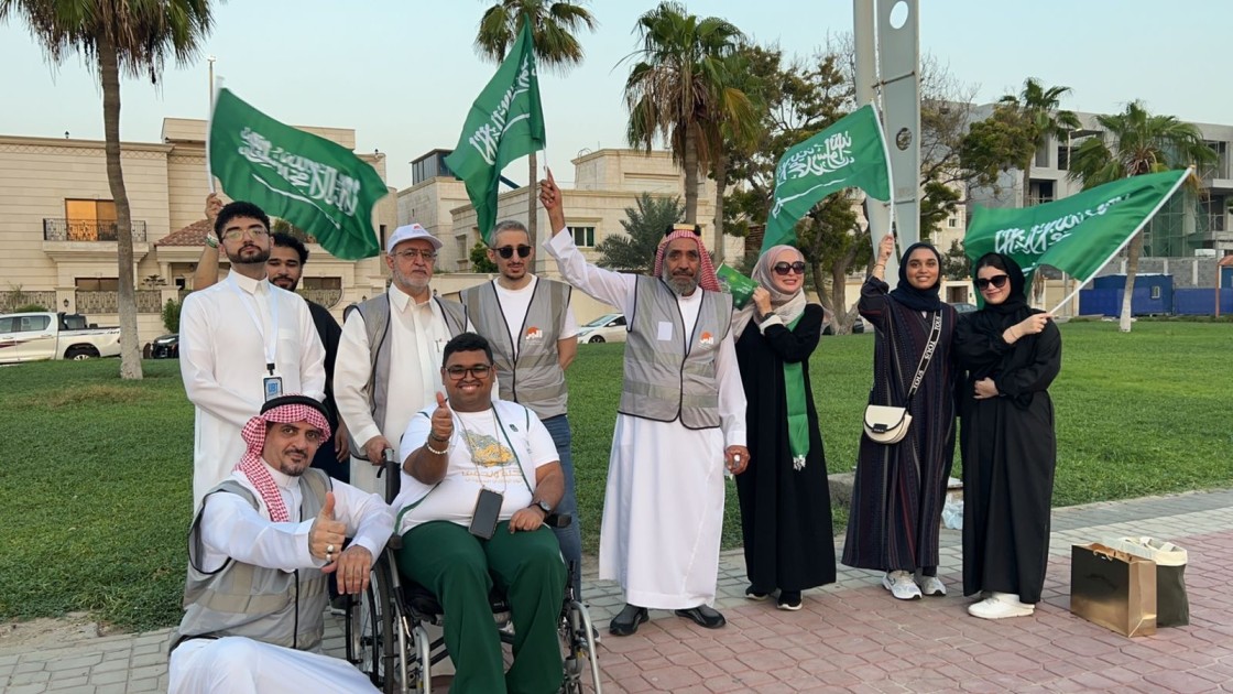 UBT and Albir Society in the walking event